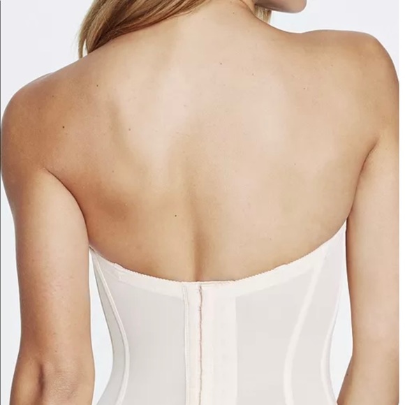 Dominique Ariel Hidden Underwire Longline Strapless Bra 8541 40D - Picture 3 of 3